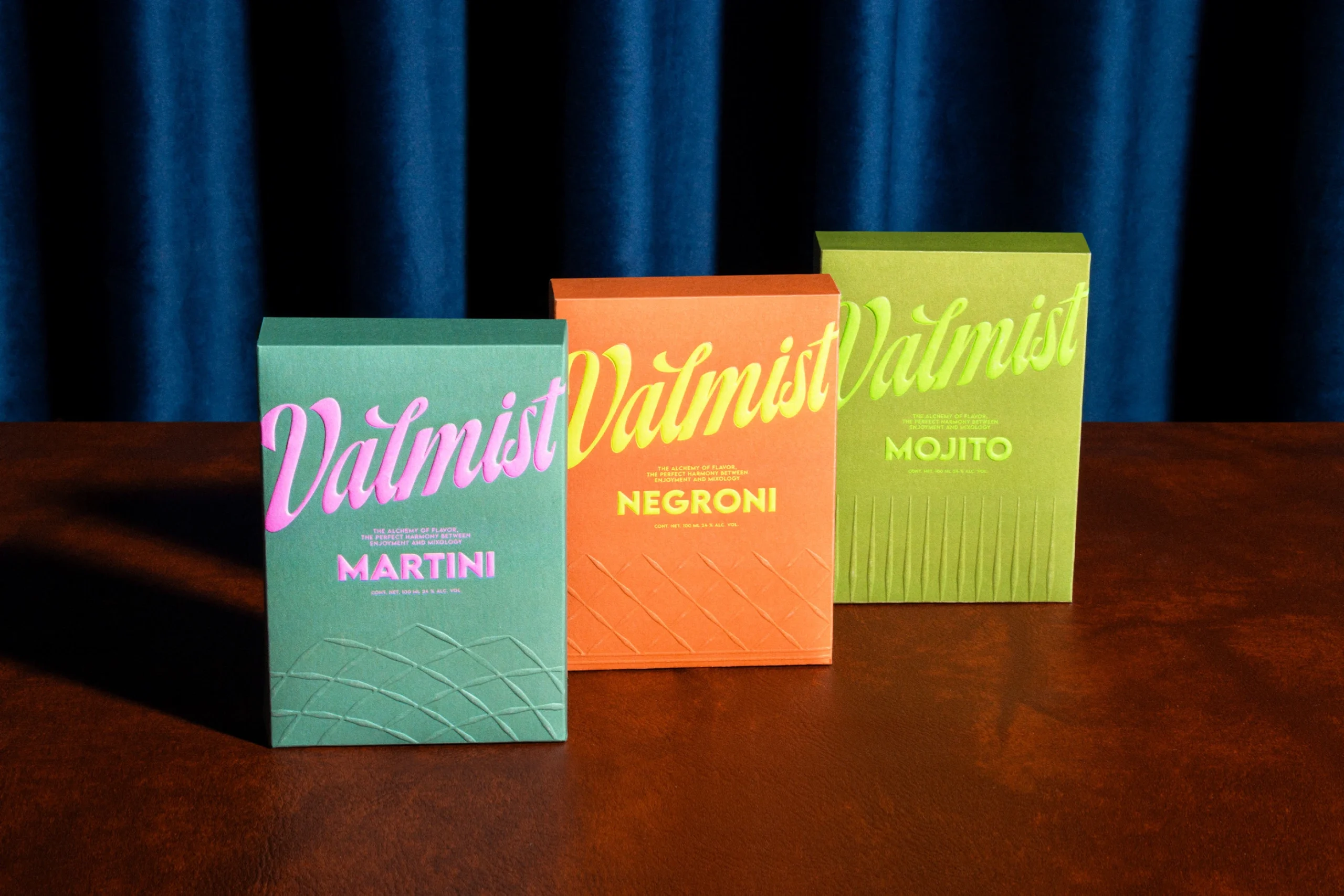 Valmist Embosses the Glassware Right Into the Packaging