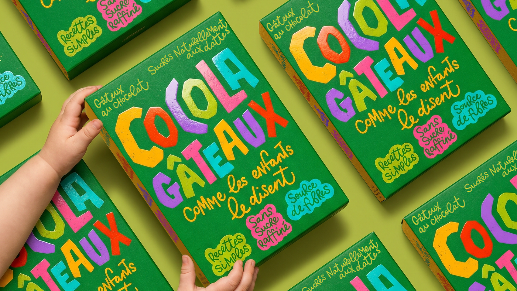 Cocola Gâteaux Turns a Mispronunciation Into a Whole Brand