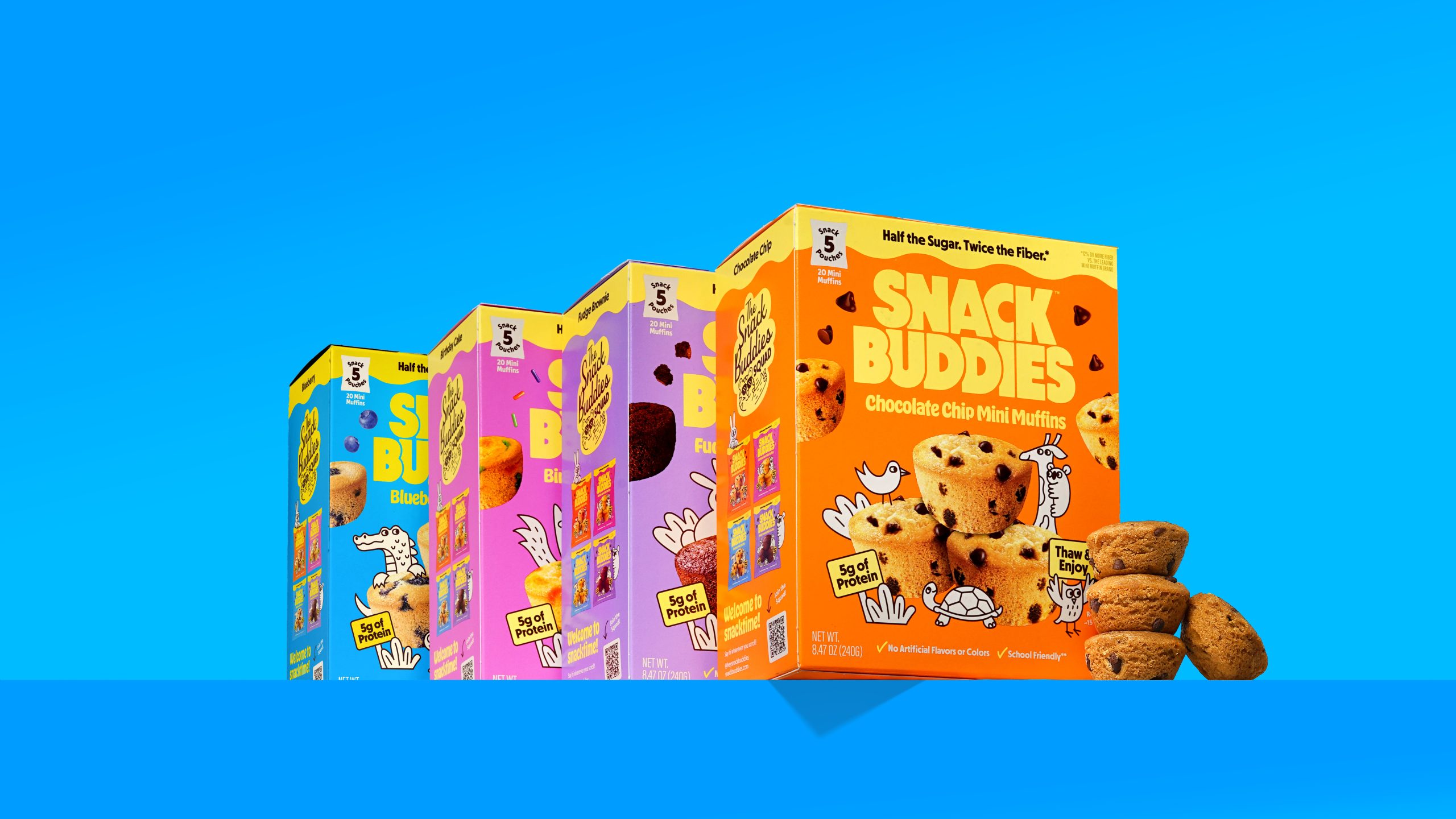 Snack Buddies Finds the Sweet Spot Between Fun and Fiber