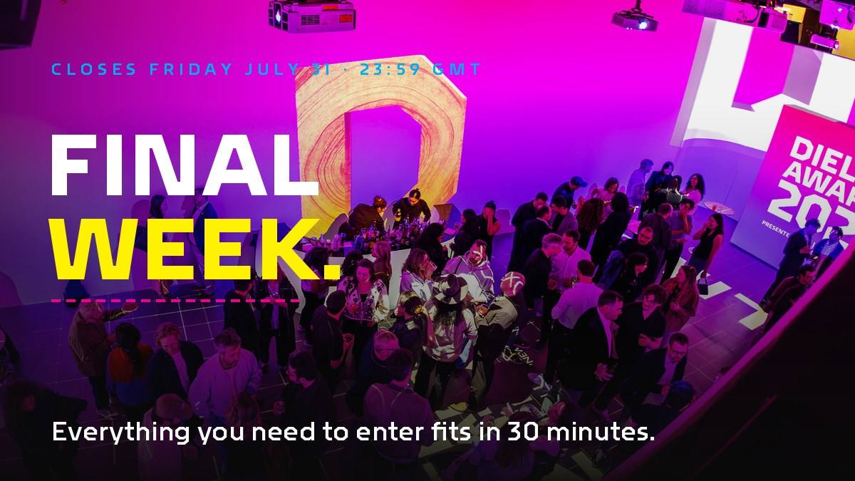 The Five New Categories of DIELINE Awards 2027 (And Where Your Work Fits)