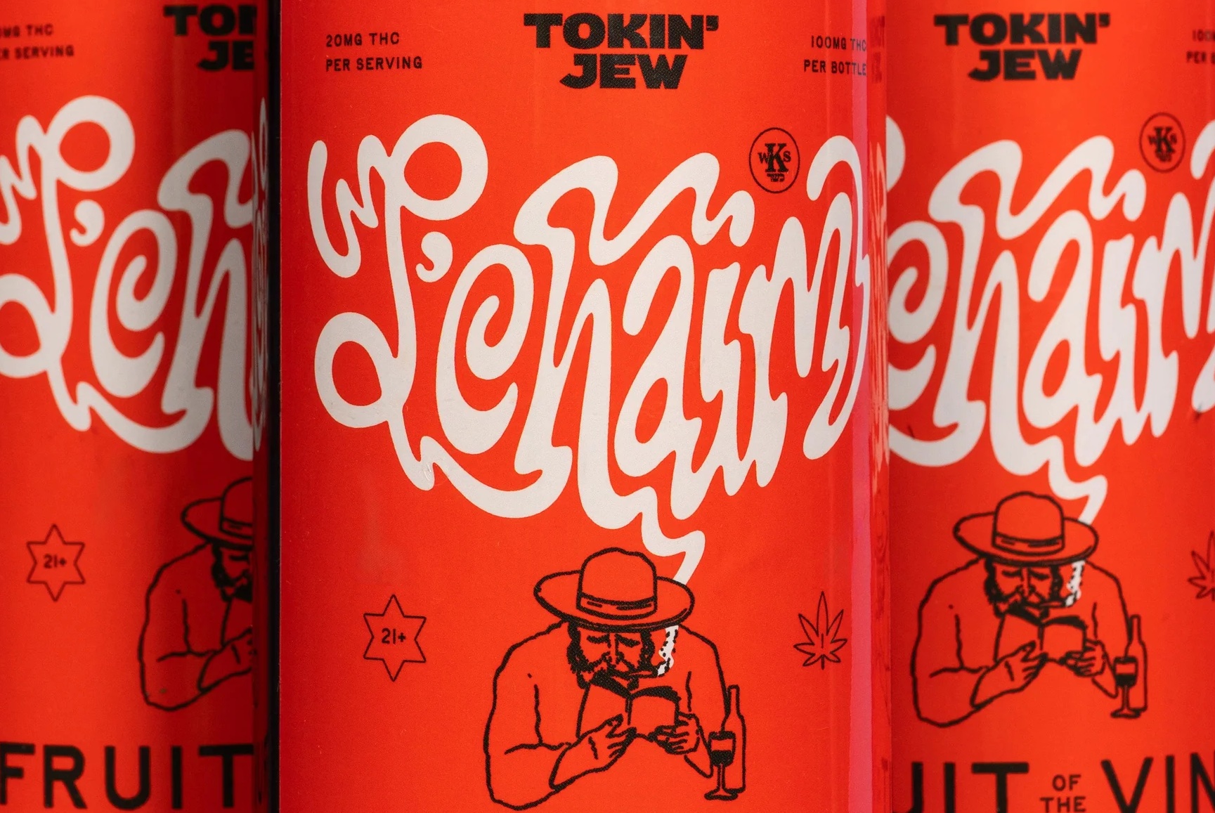 Tokin Jew and Mitch Wiesen Bring Cannabis to Zero Proof Wine with L’Chaim: Fruit of the Vine