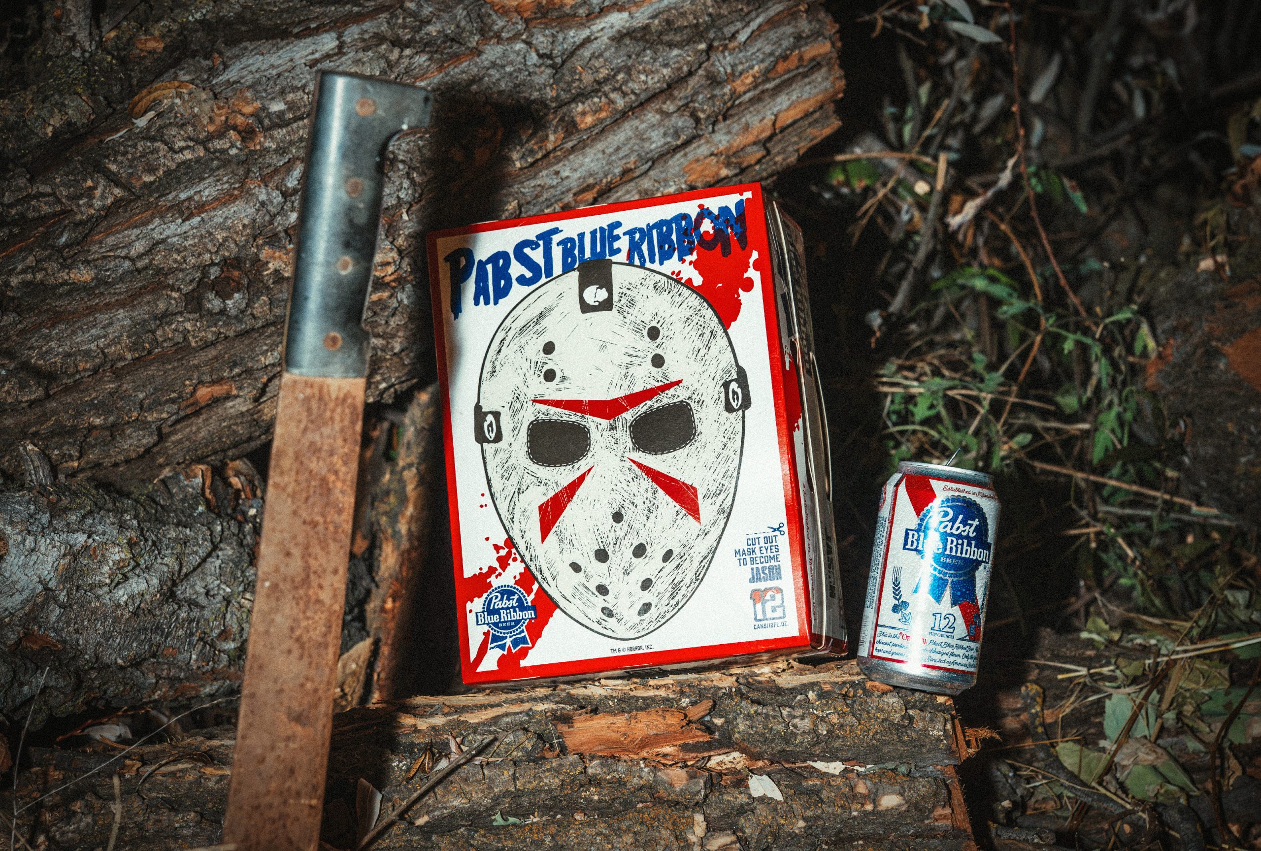 PBR and ‘Friday the 13th’ Team For 12-pack Boxes That Turn Into Jason’s Hockey Mask