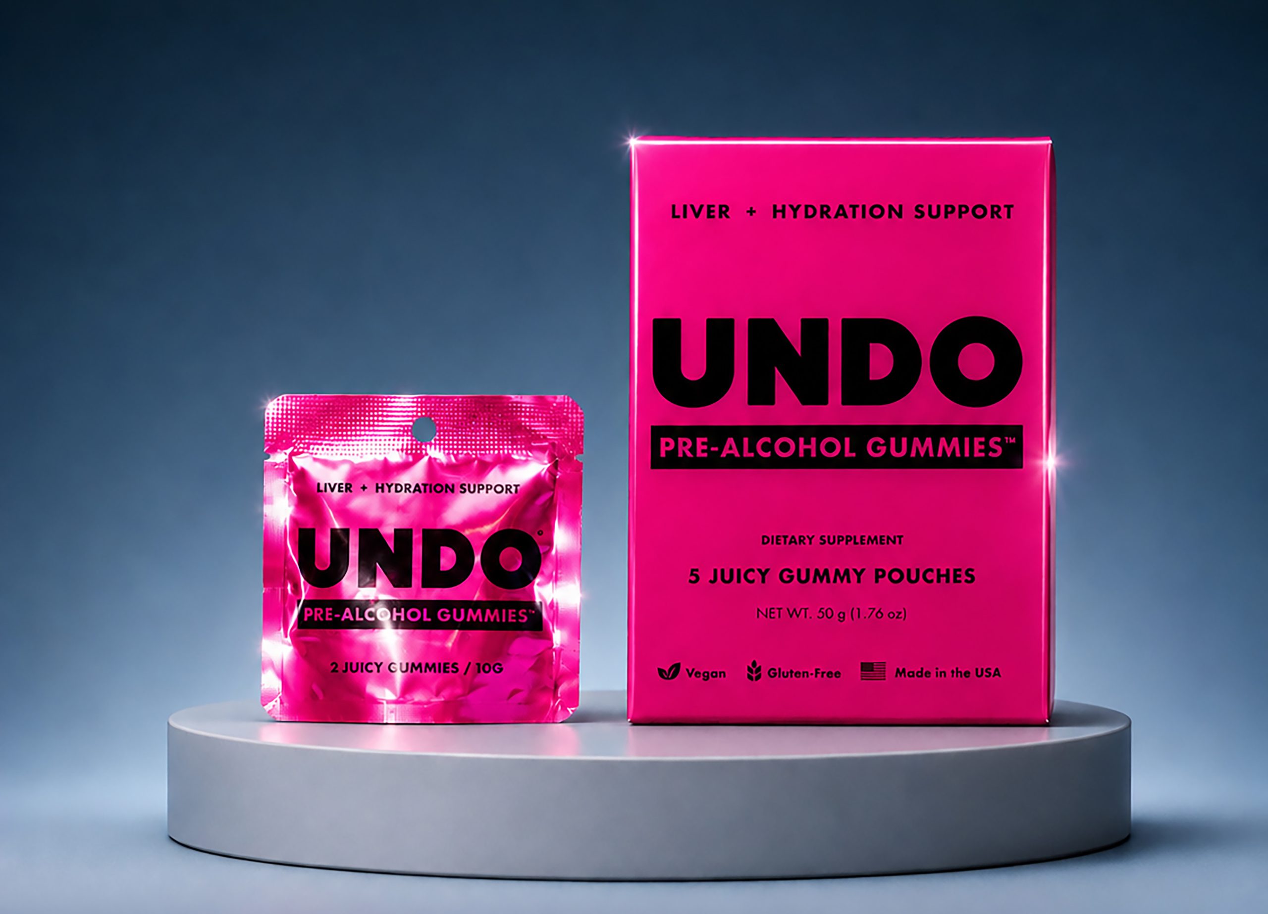 The Night Should Start With UNDO’s Pre-Alcohol Gummies