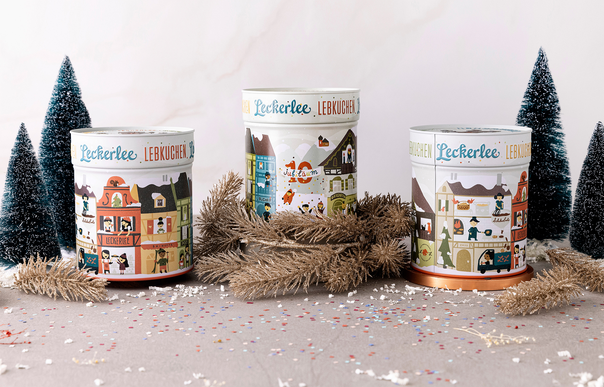 Leckerlee Turns 15 Years of Lebkuchen Tins Into a Collectible Tradition