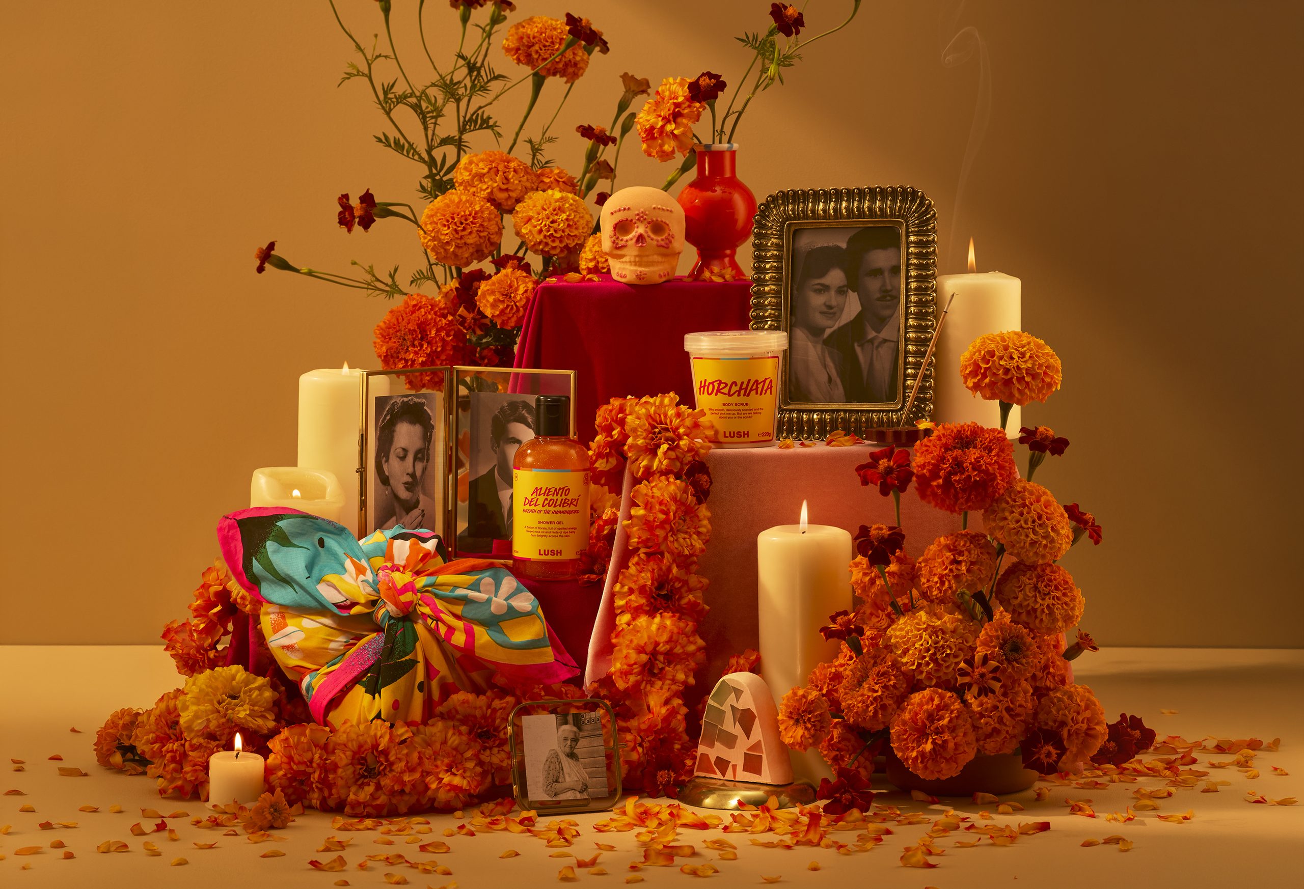 Lush Flexes its DEI Program Co-Create for Día de los Muertos Collection