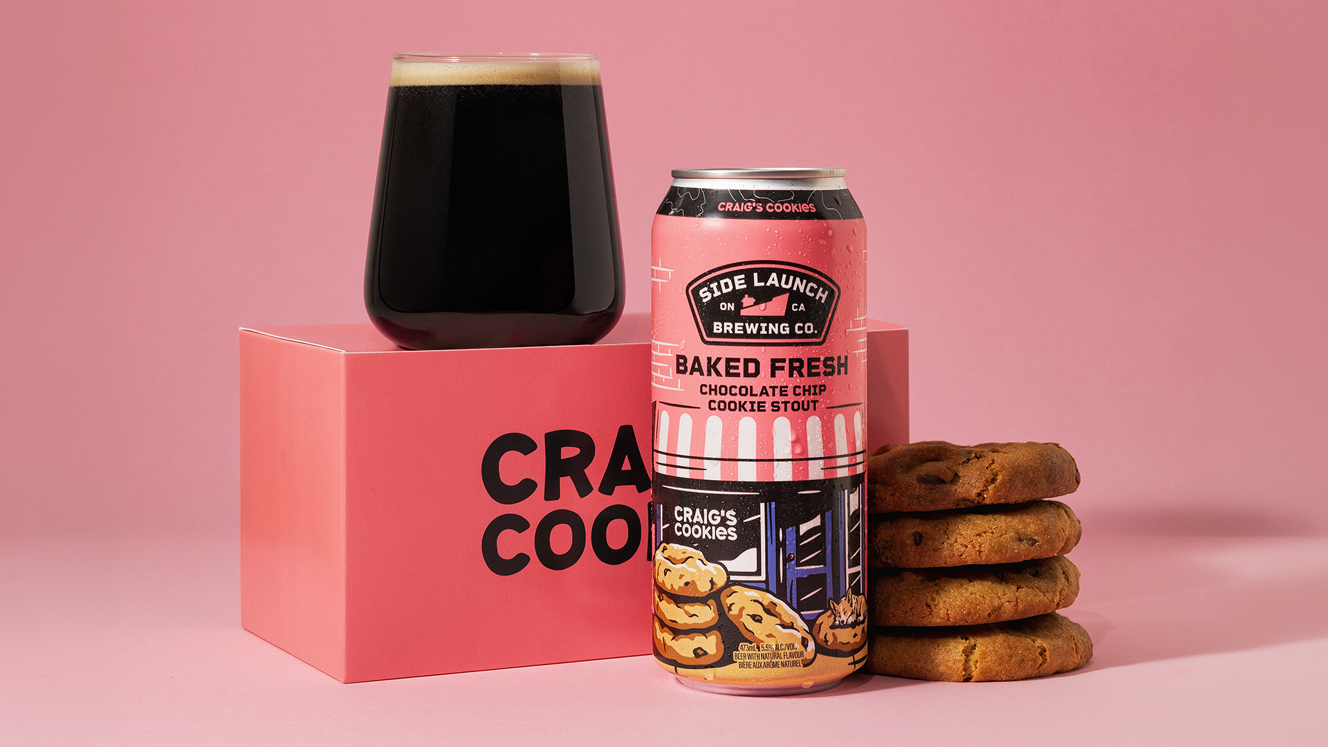 Side Launch and Craig’s Cookies Bake a Little Neighborhood Magic Into a Stout Can