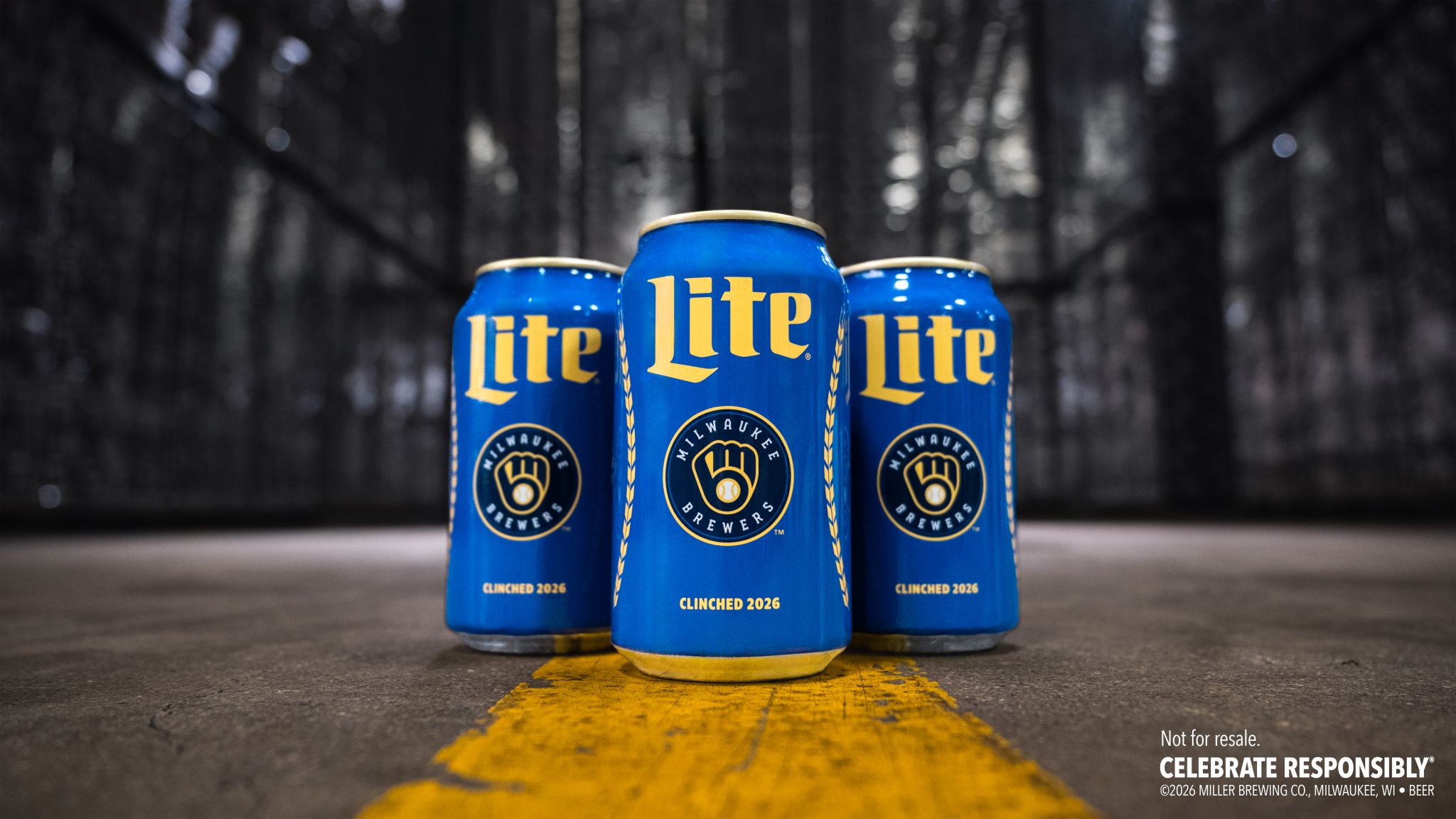 Miller Lite Celebrates The Brewers’ World Series Victory With Clinch Cans