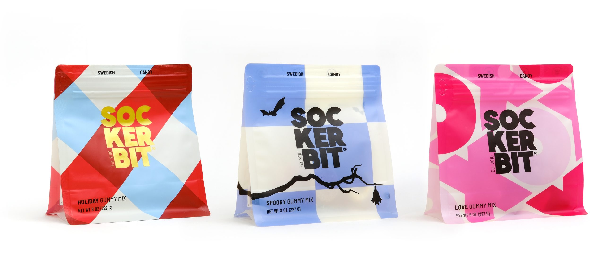 Sockerbit Gives Swedish Candy a Sweet Spot in Grown Up Design