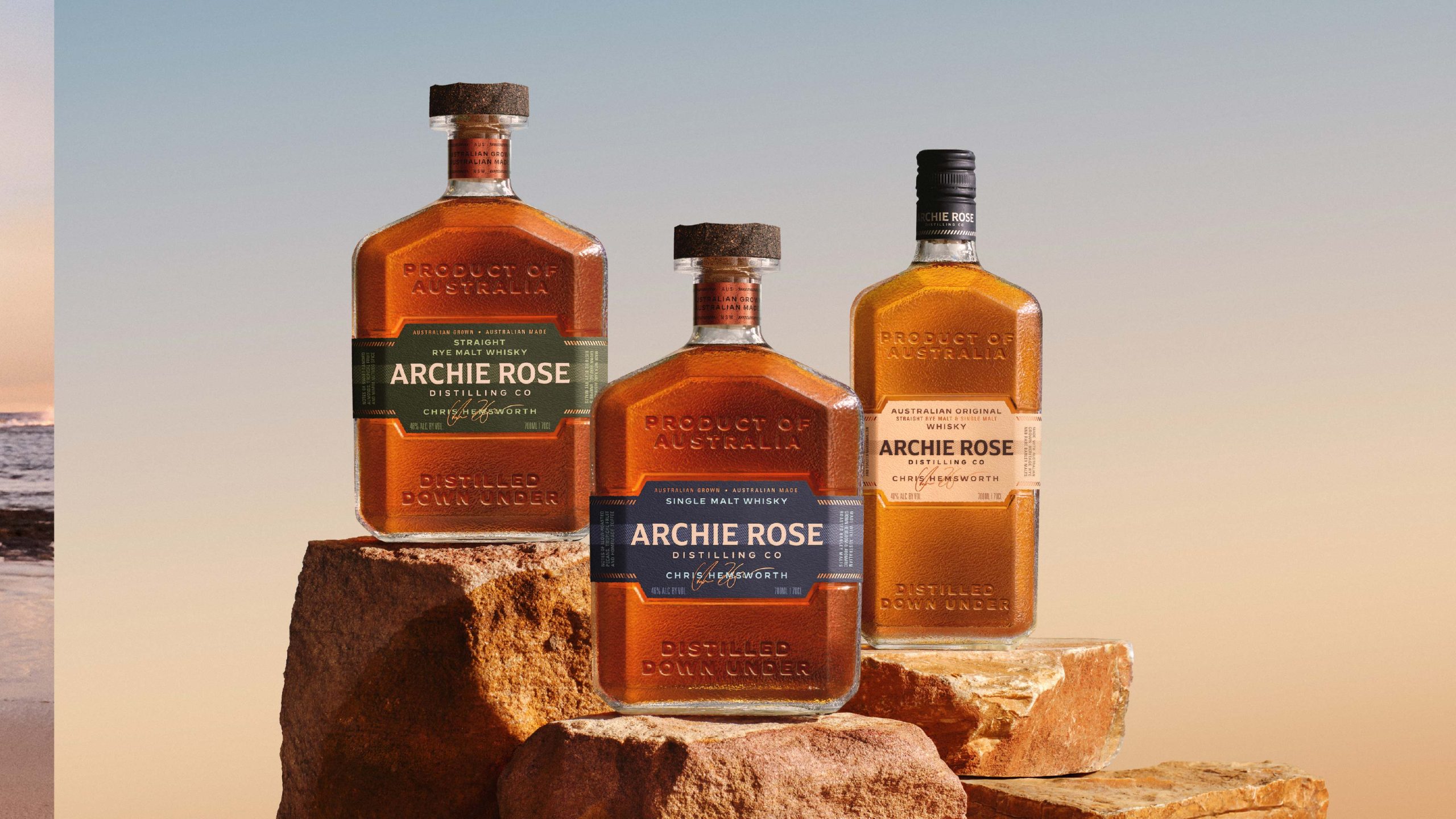 Chris Hemsworth and Archie Rose Bottle Up the Australian Outdoors