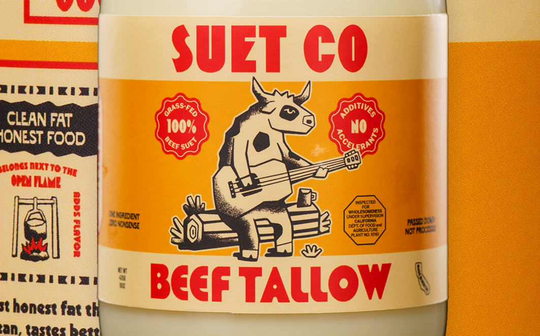 SuetCo Puts a Guitar-Playing Cow On Stage to Get Beef Tallow into Your Kitchen