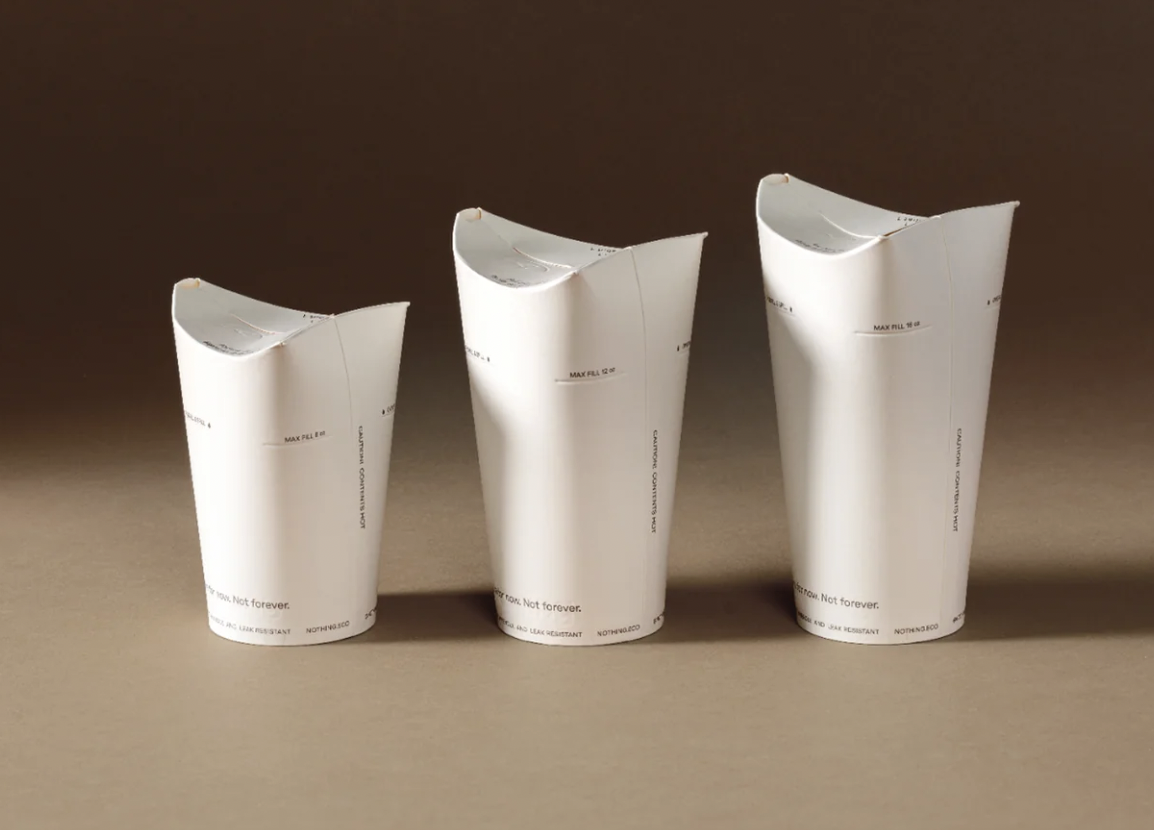 Nothing Steps Up to Solve the To-Go Coffee Cup Sustainability Dilemma