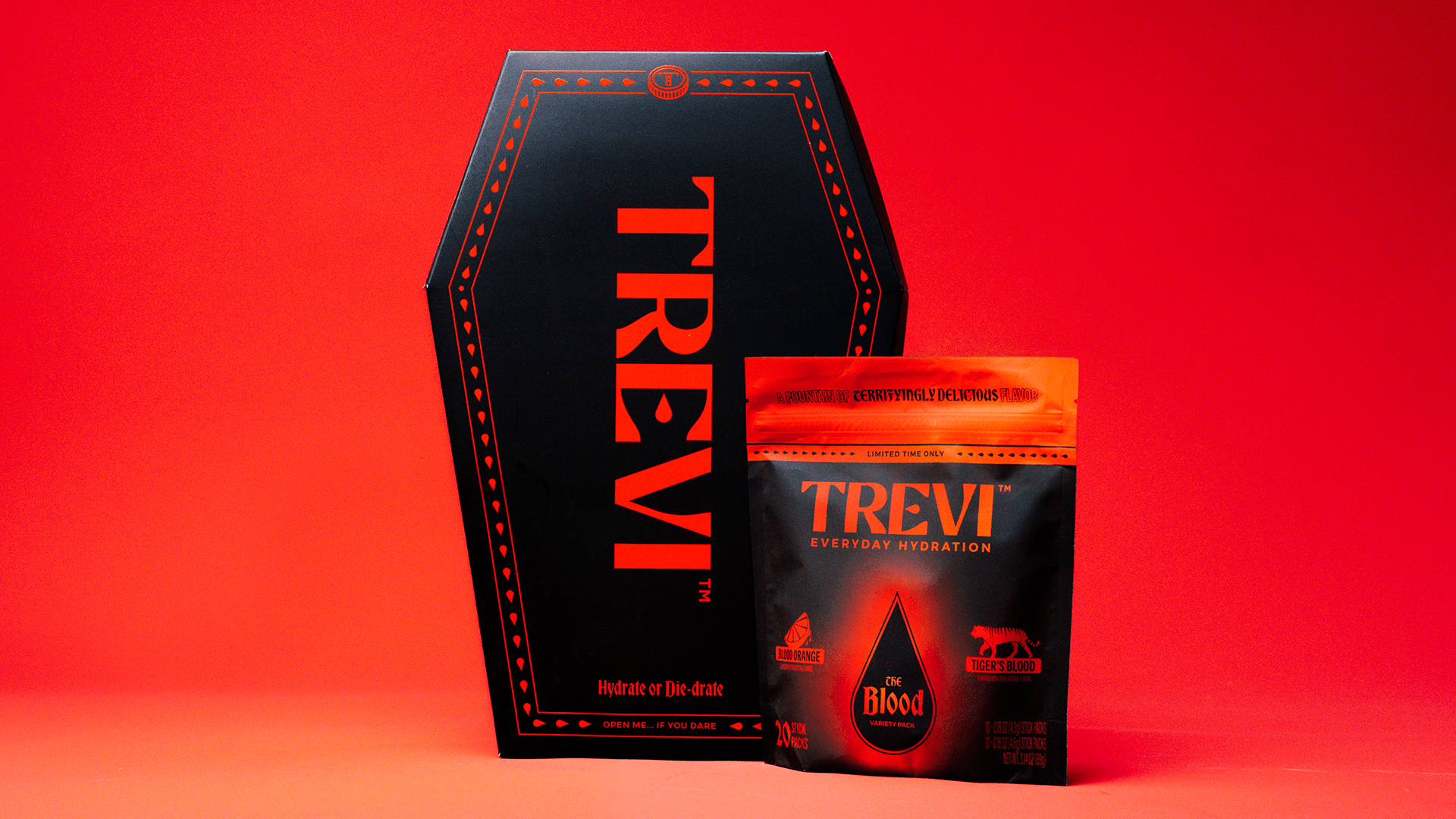 Trevi Takes a Stab at Halloween Packaging With a Limited Edition That’s to Die For