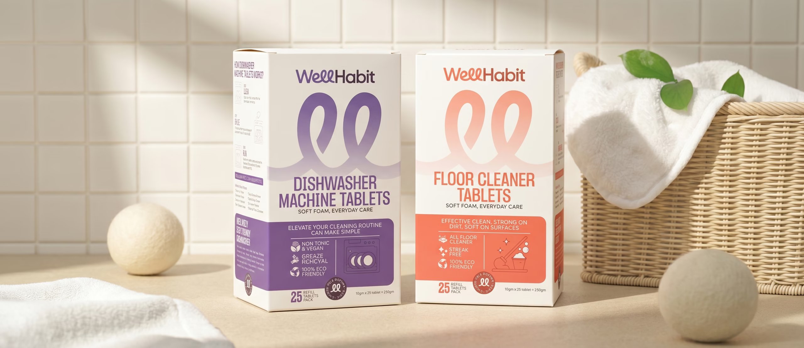 Wellhabit Makes Cleaning as Easy as Fill, Drop, and Done