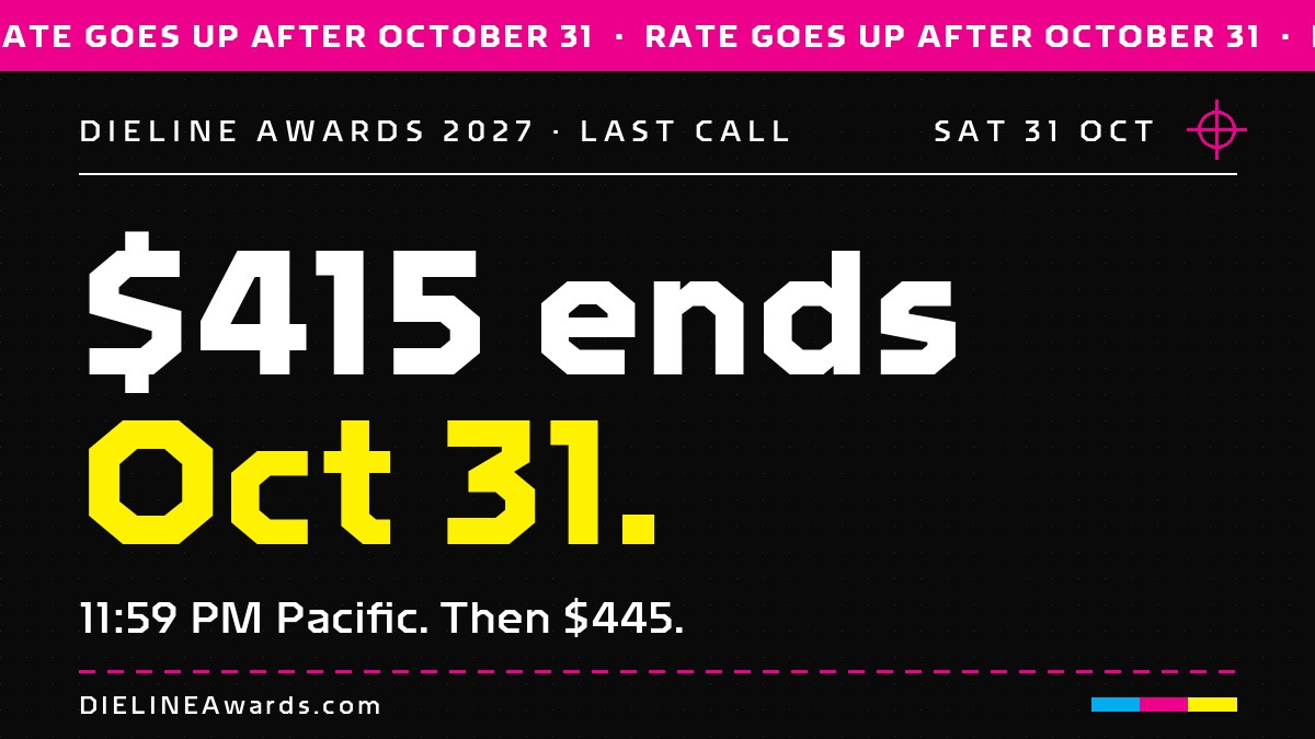 Last Call: The DIELINE Awards 2027 Pre-Holiday Rate Ends October 31